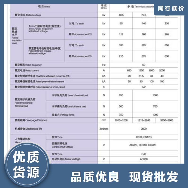 发货及时的隔离开关基地