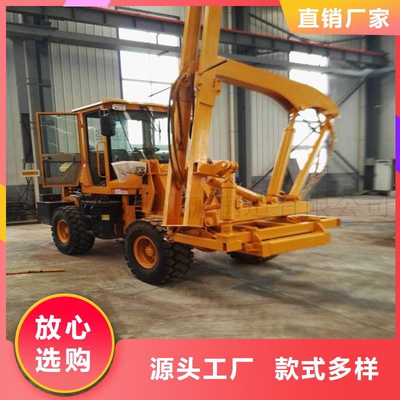 护栏打桩机生产厂家有样品