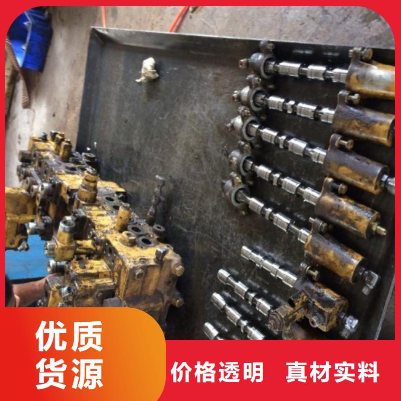云梦利勃海尔挖掘机分配器维修疑难故障