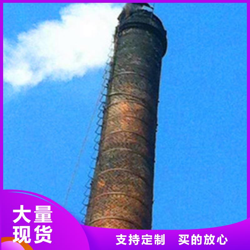 #烟囱维修 加固#到厂参观