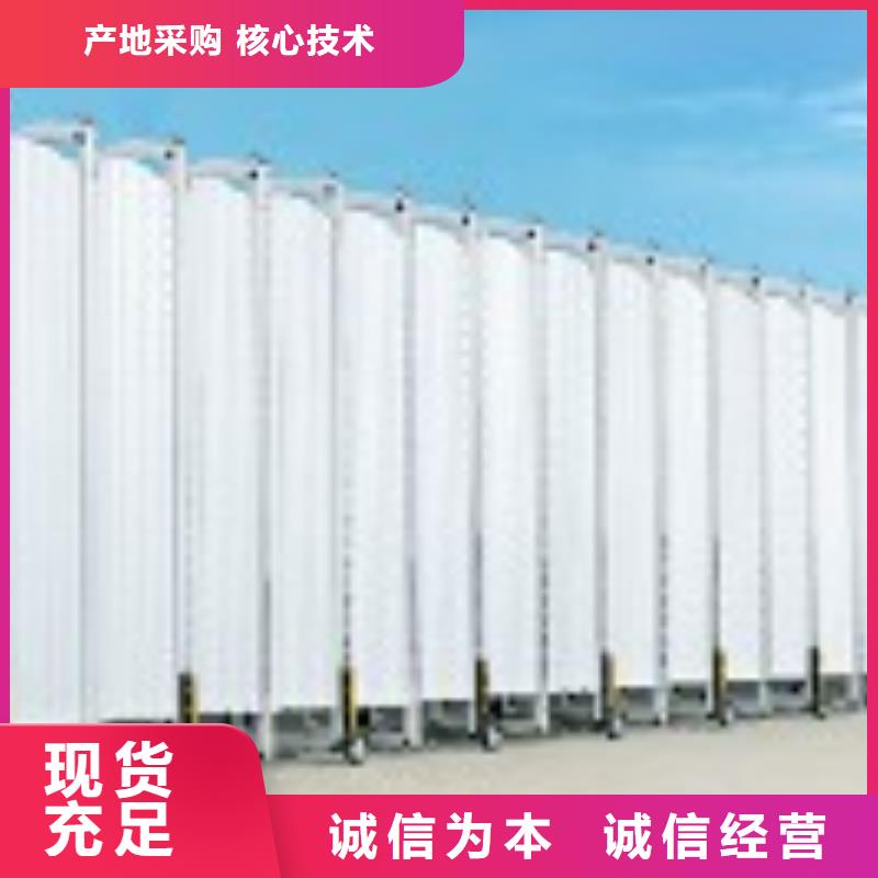 可定制的电动伸缩门现货厂家