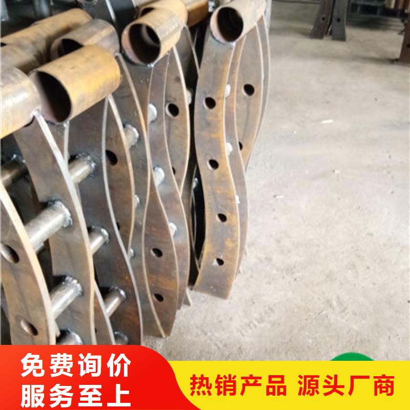 不锈钢复合管桥梁钢板立柱-咨询免费