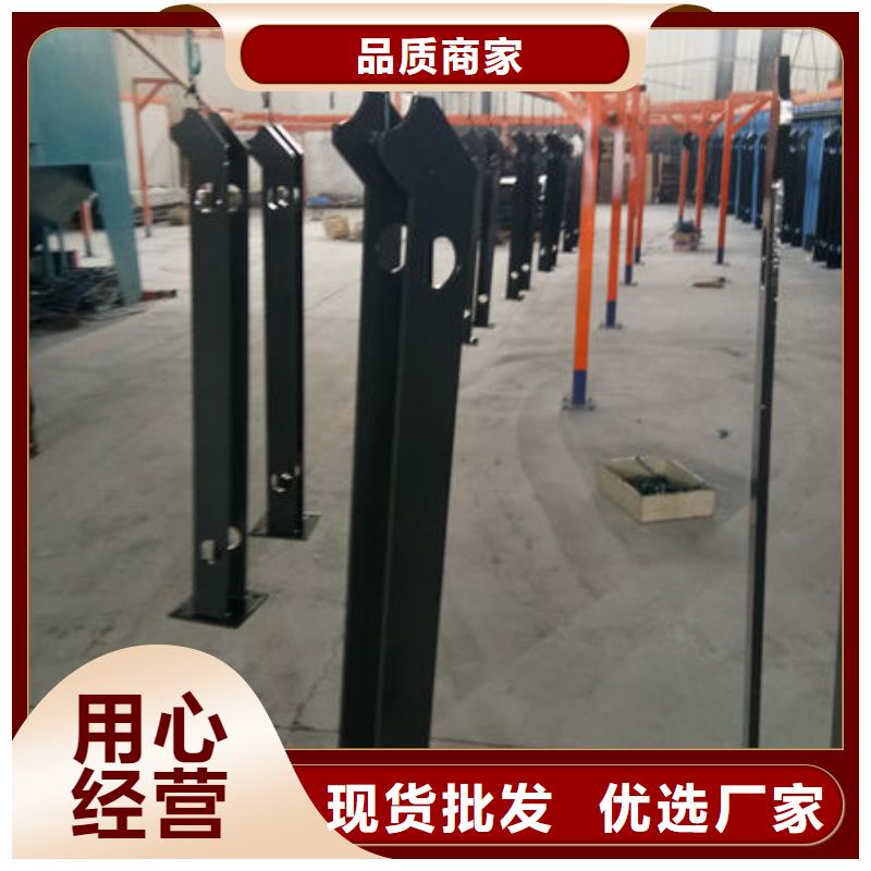 常年供应不锈钢复合管桥梁钢板立柱-全国配送