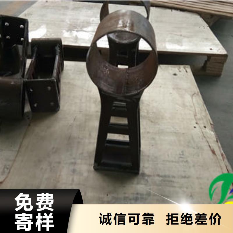 选择正规不锈钢复合管桥梁钢板立柱厂家