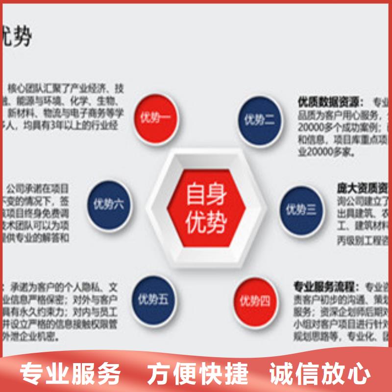 多年专注可研报告生产的厂家
