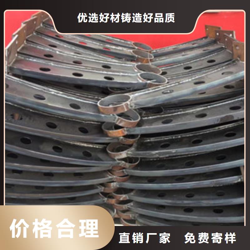 立柱不锈钢复合管桥梁护栏快速物流发货