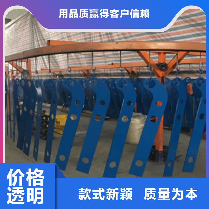 立柱不锈钢复合管桥梁护栏商家直供