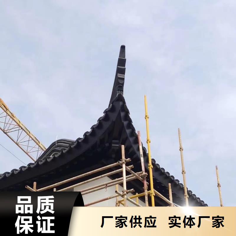 铝代木古建水榭安装