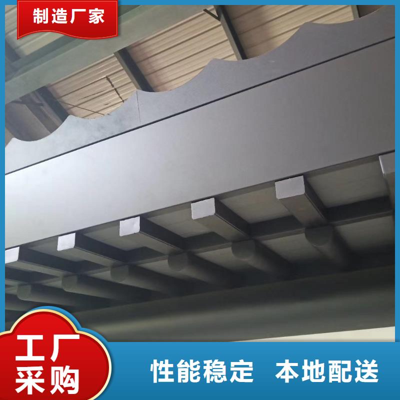 中式铝代木古建_PVC成品天沟专心专注专业