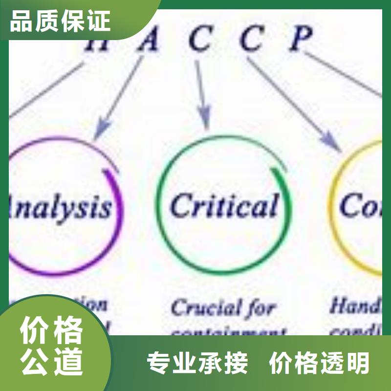 HACCP认证费用