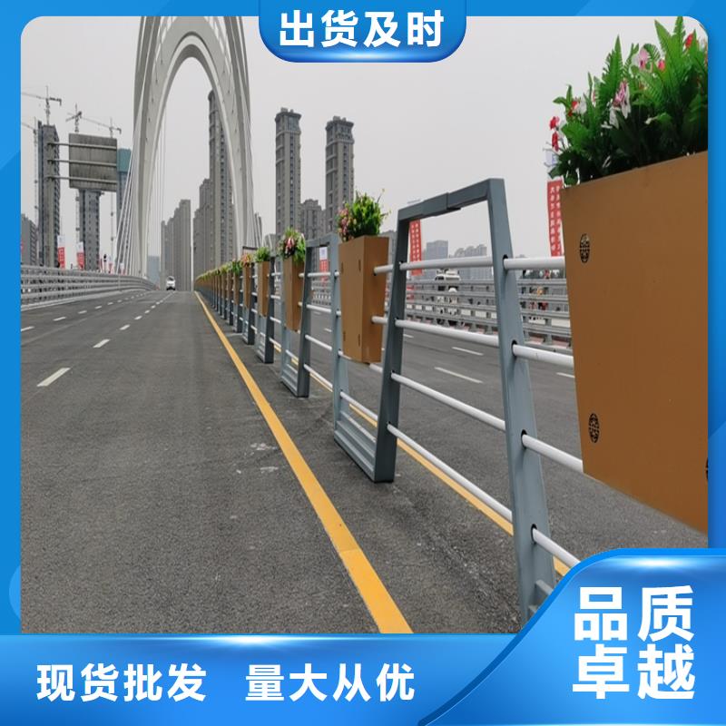 江苏定制(展鸿)热镀锌喷塑桥梁护栏容易安装