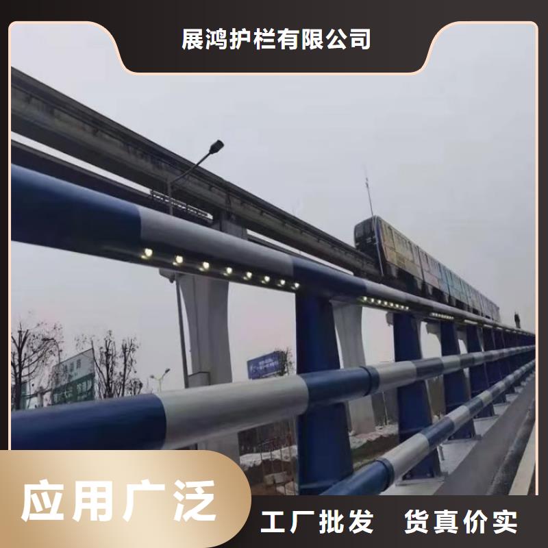 方管喷塑道路防撞护栏结构新颖易安装