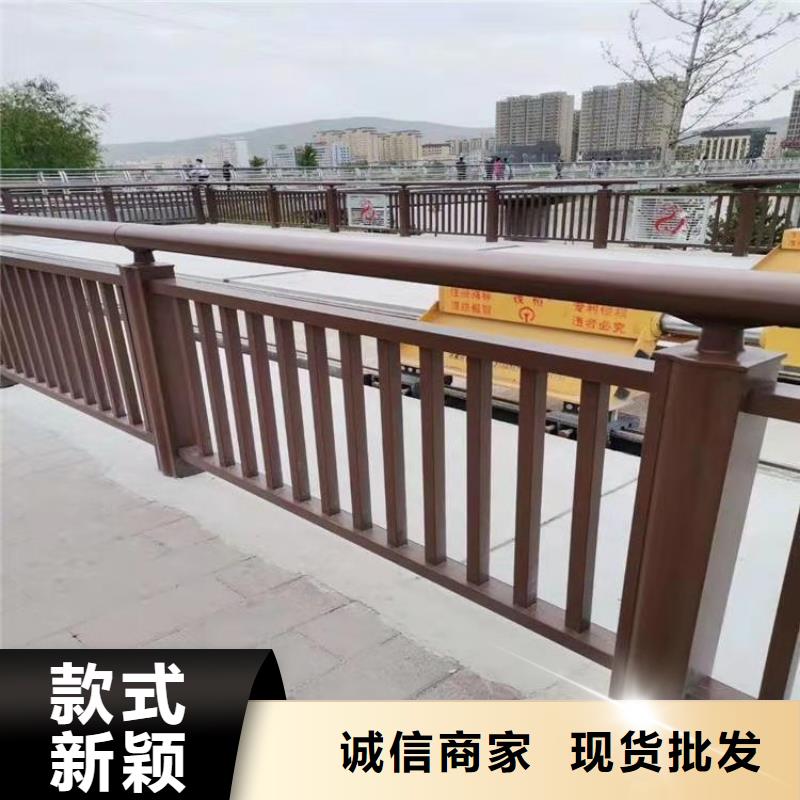 四川厂家定制<展鸿>镀锌管景观桥梁护栏安装方便