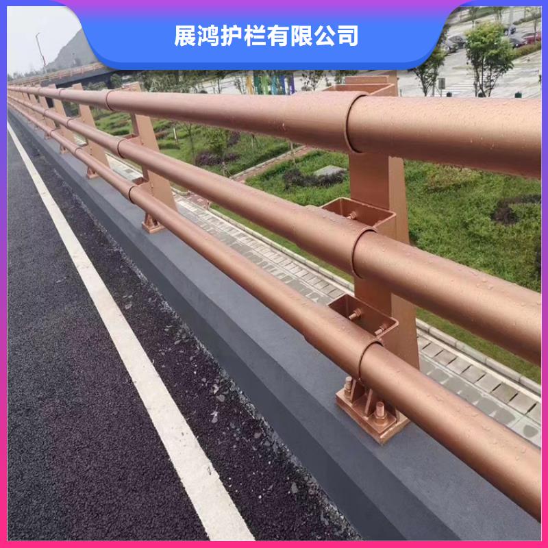黑龙江今日新品【展鸿】四横梁桥梁防撞护栏焊接完美接口光滑