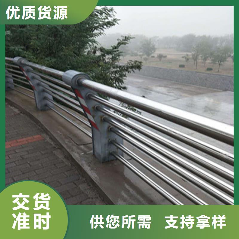 海南白沙县钢管氟碳漆桥梁栏杆膨胀螺栓连接_行业案例