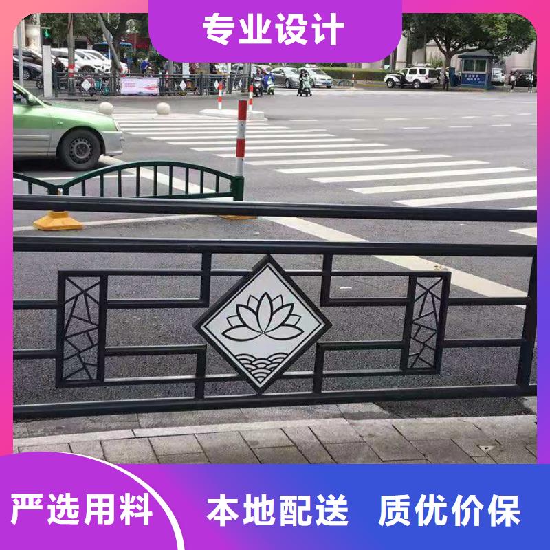 钢板护栏立柱专业设计安装防撞护栏厂家直销