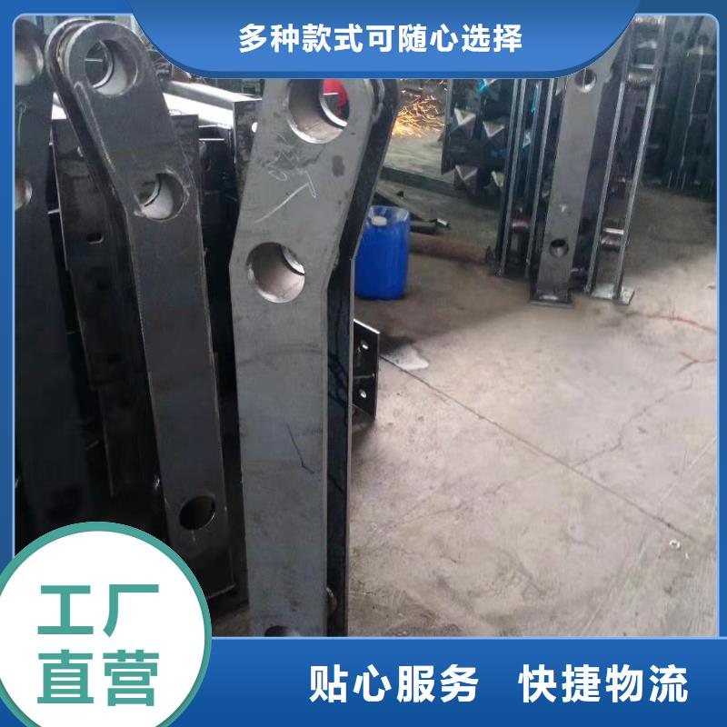 铸造石仿石护栏立柱不锈钢复合管护栏厂家