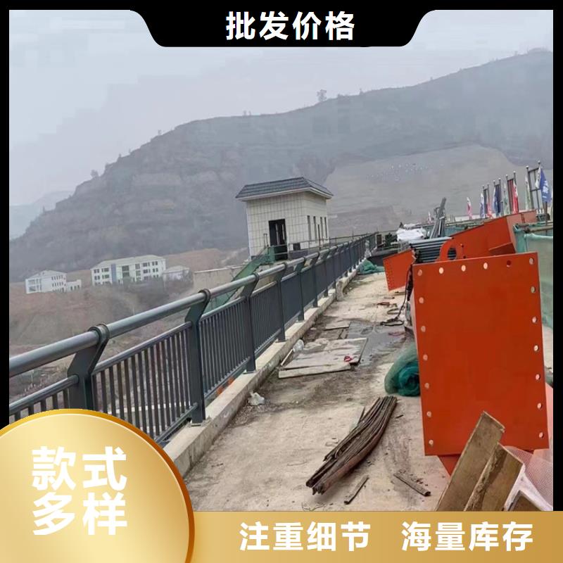 河道护栏防撞护栏立柱质检合格发货