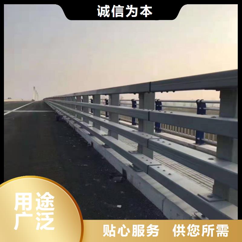 不锈钢桥梁防撞护栏河道景观灯光护栏-不锈钢复合管护栏厂家直营