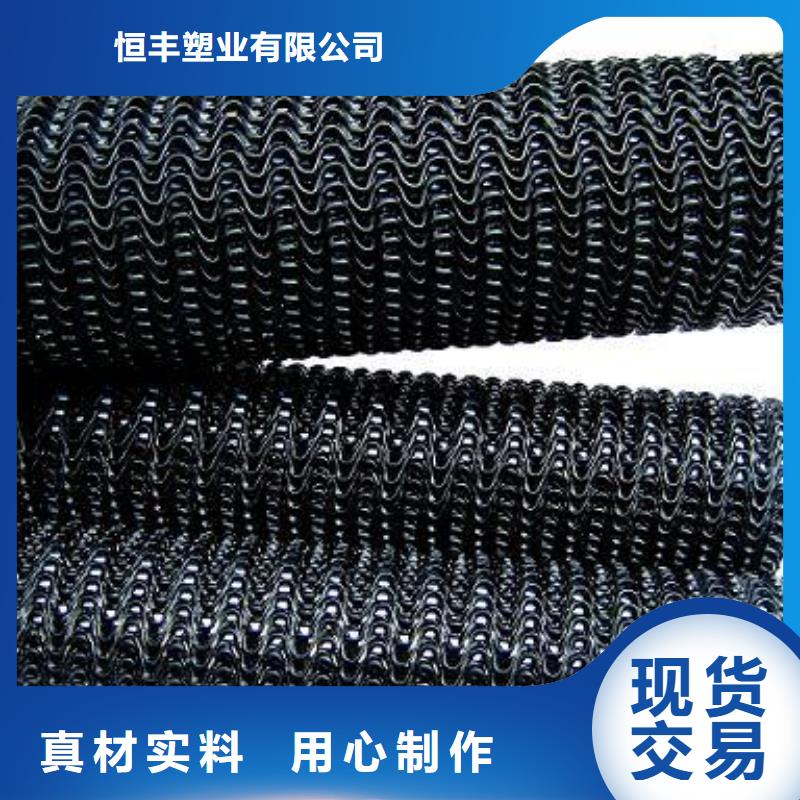 硬式透水管双向塑料土工格栅信誉有保证