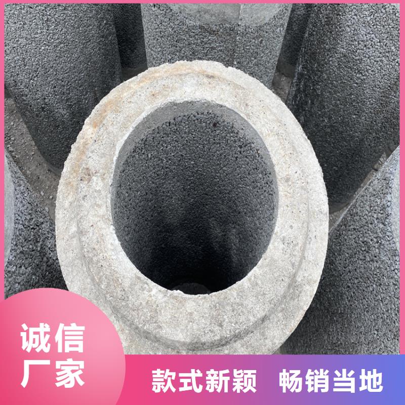 基坑降水用无砂管加厚无砂水泥管送货到厂