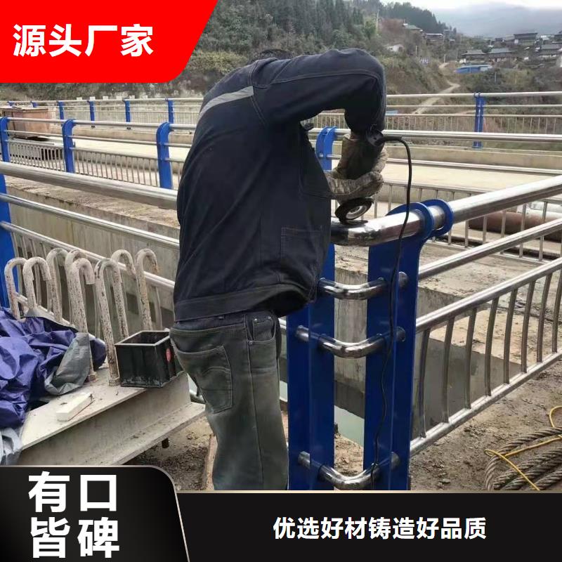 桥梁护栏栈桥防撞护栏栏杆厂家工艺先进