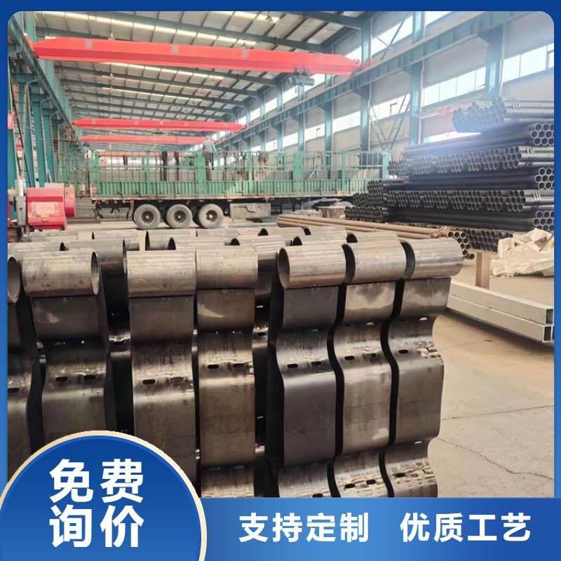 灯光护栏河道防撞栏杆质量上乘