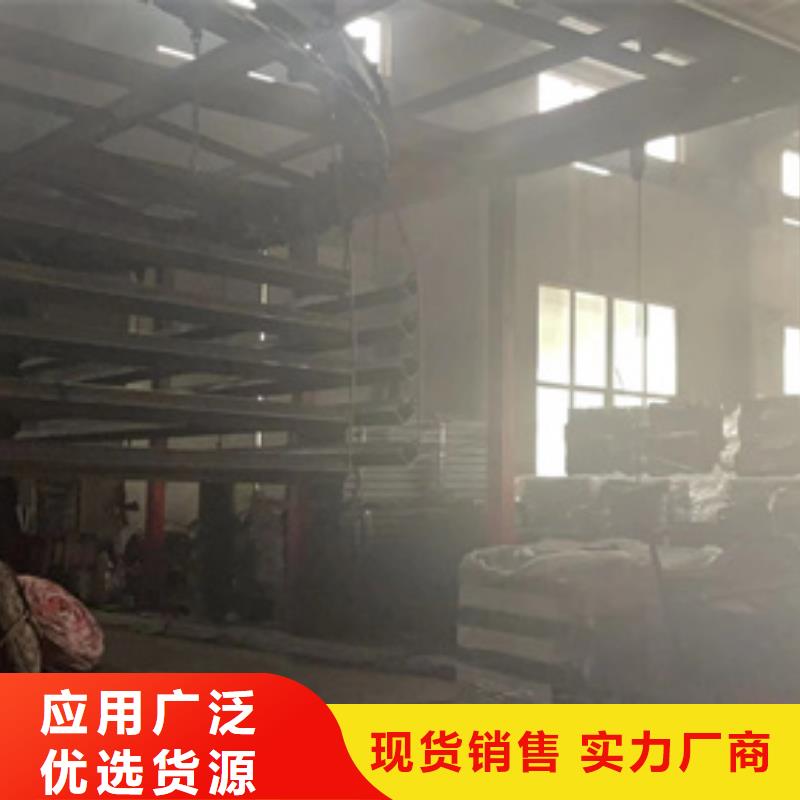 防撞不锈钢复合管栏杆施工安装