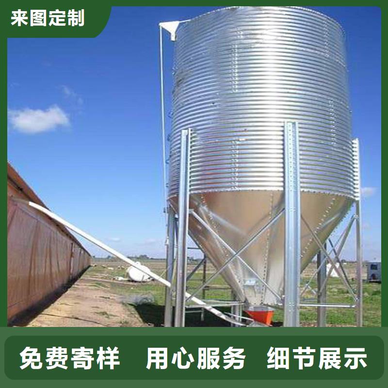 玉米豆类装配式粮仓钢板仓交货及时