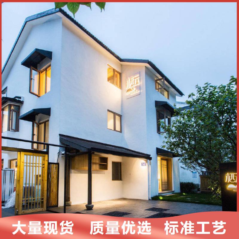 欧式风格轻钢别墅_钢结构装配式房屋自营品质有保障
