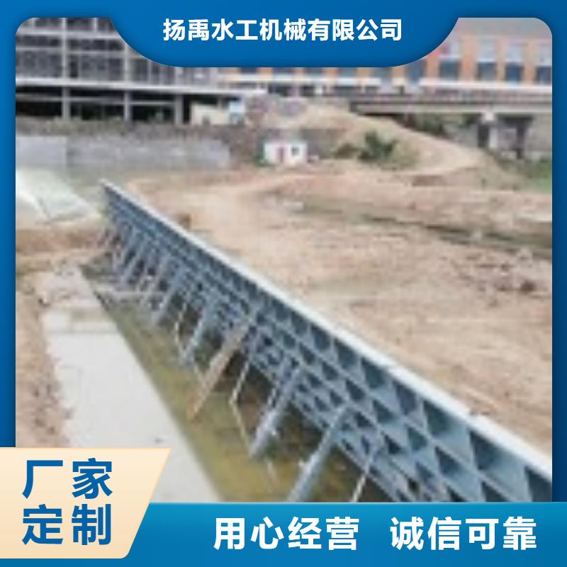 翻板闸门通过检测