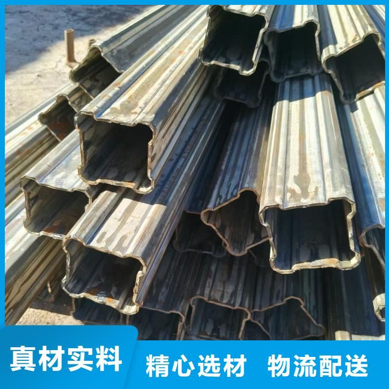 100*100镀锌扇型管产地直销
