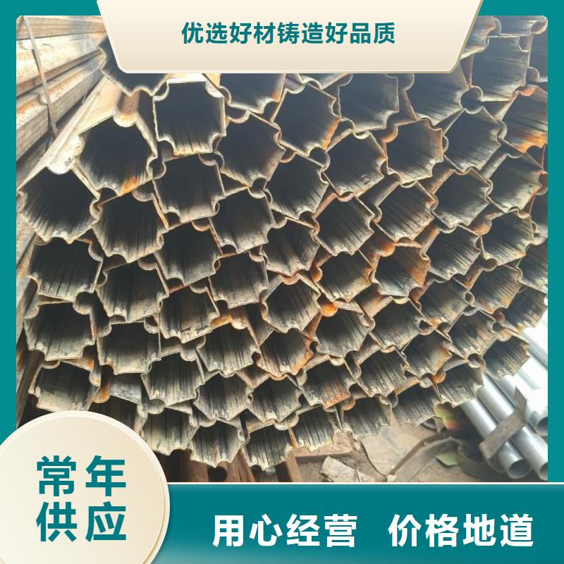 100*100镀锌扇形管出厂价
