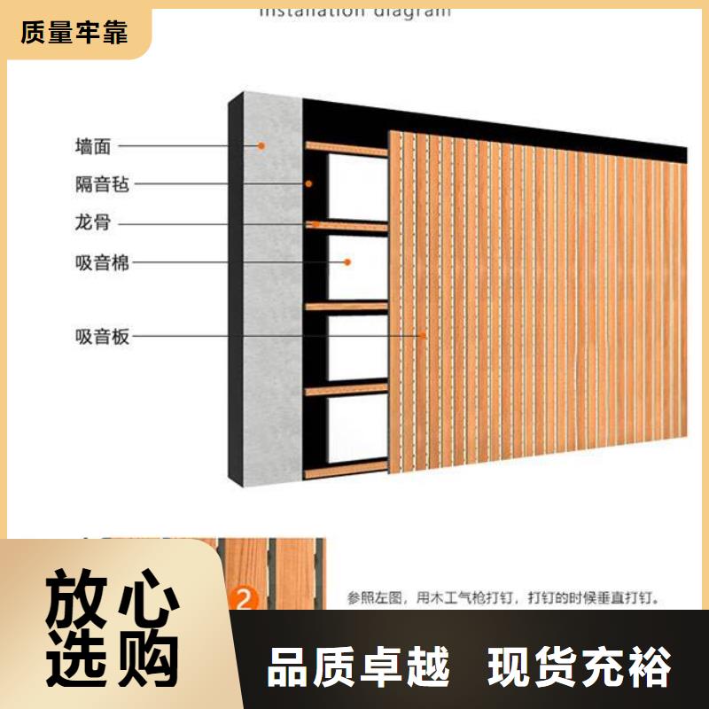 竹木纤维吸音板,塑木复合材料库存齐全厂家直供