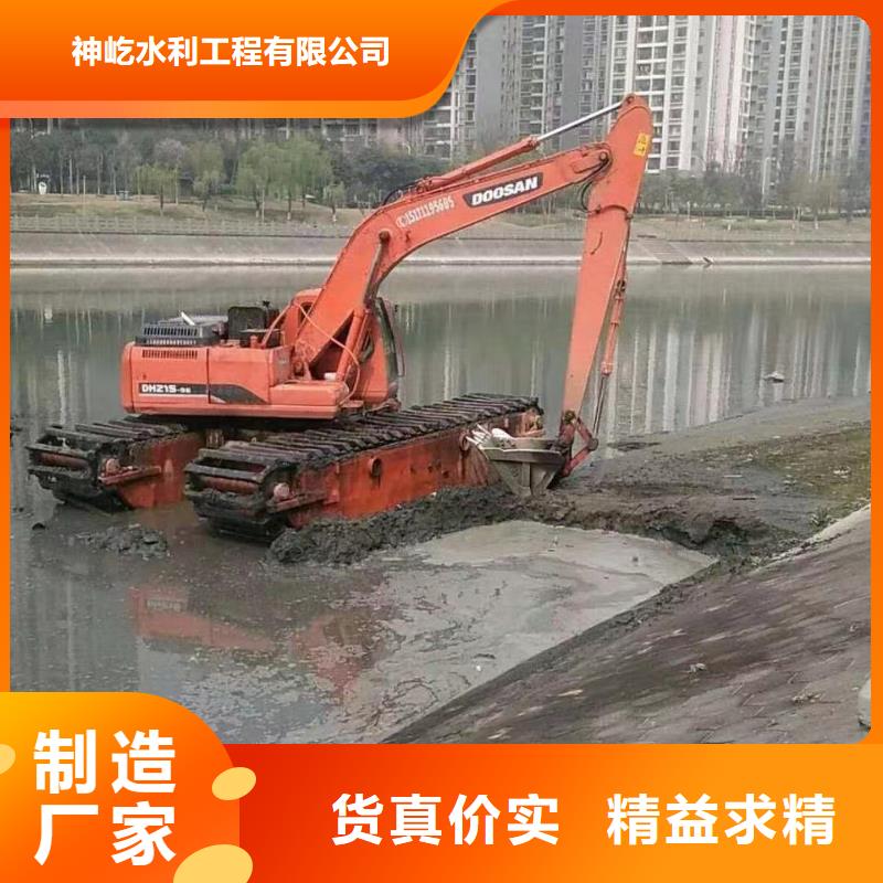 能清理河道的挖掘机租赁本地厂家