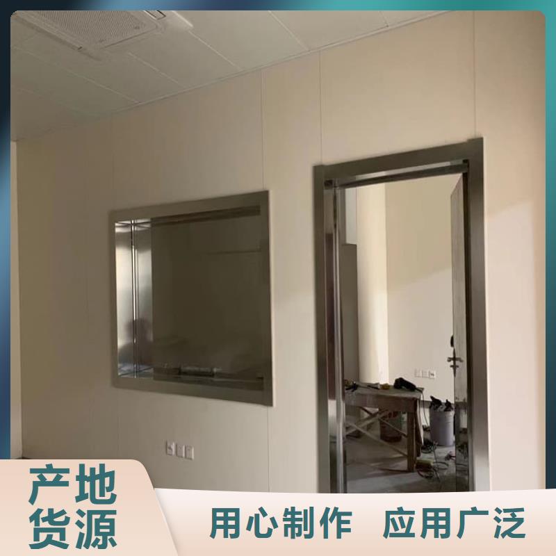 手动双开铅门实体大厂