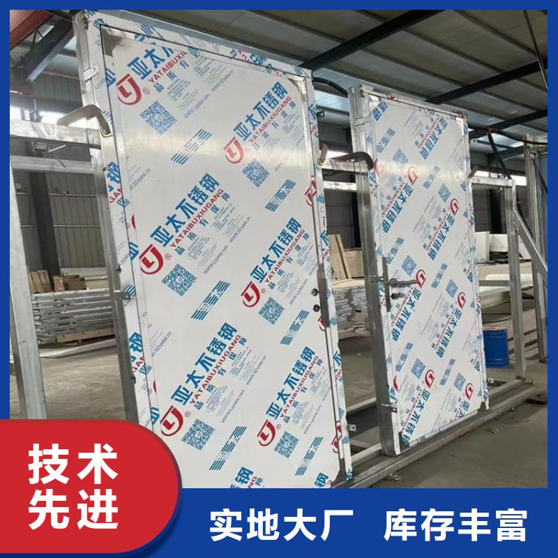 手动单开铅门正规生产厂家