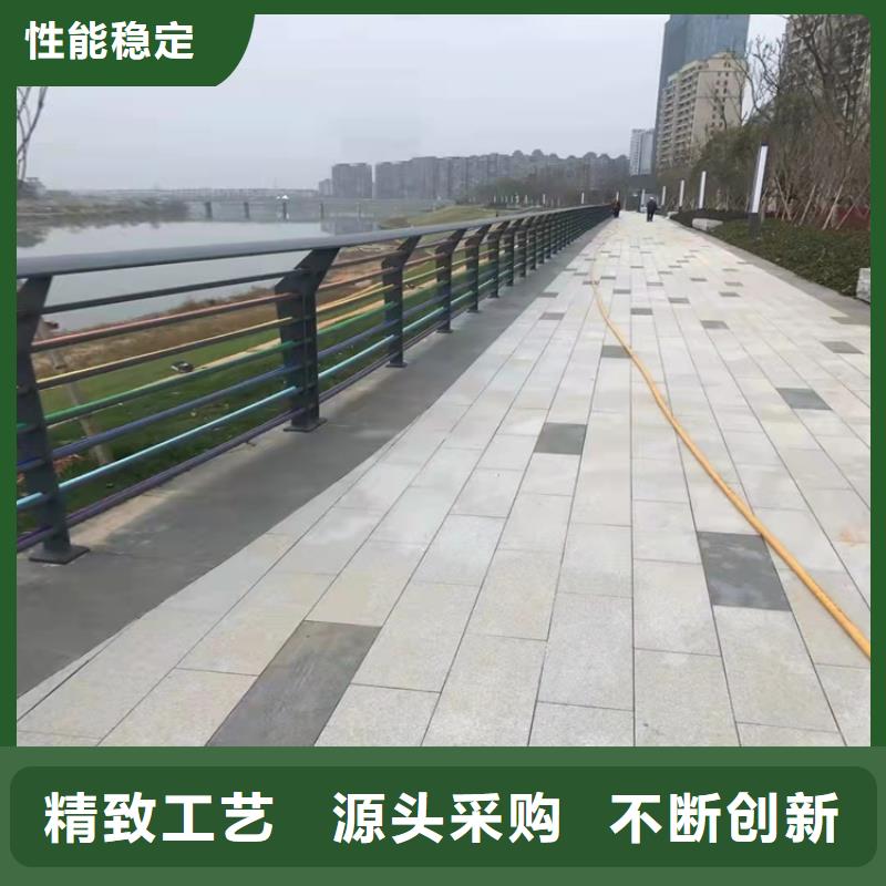 可靠的河道护栏立柱生产厂家