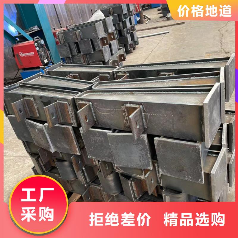 道路防撞护栏钢板立柱品质做服务