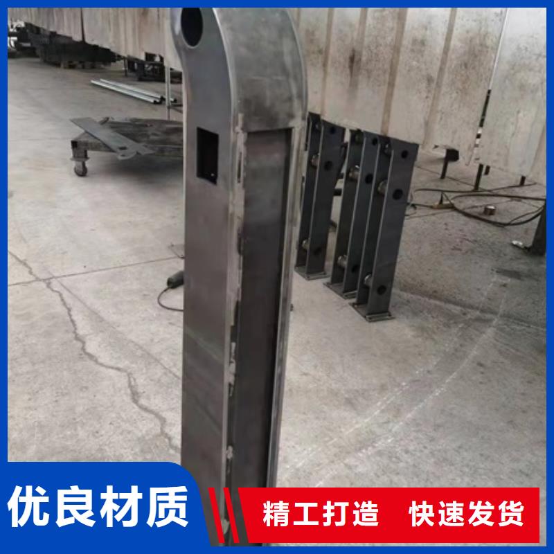 #不锈钢道路护栏#到厂参观