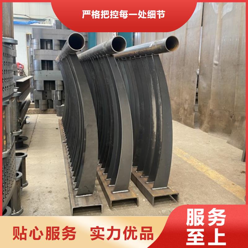 桥梁防撞河道护栏-桥梁防撞河道护栏到厂参观