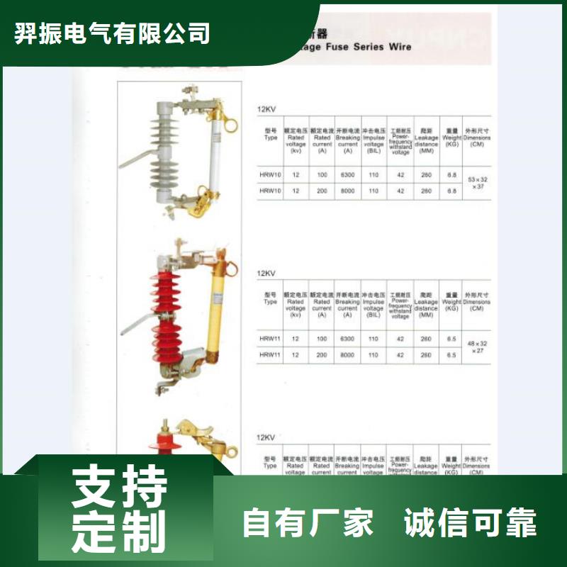 防风型跌落式熔断器HGRW-40.5KV/200