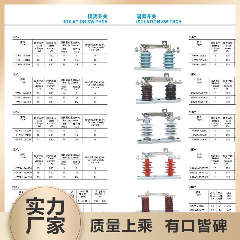 高压隔离开关_真空断路器用心制作