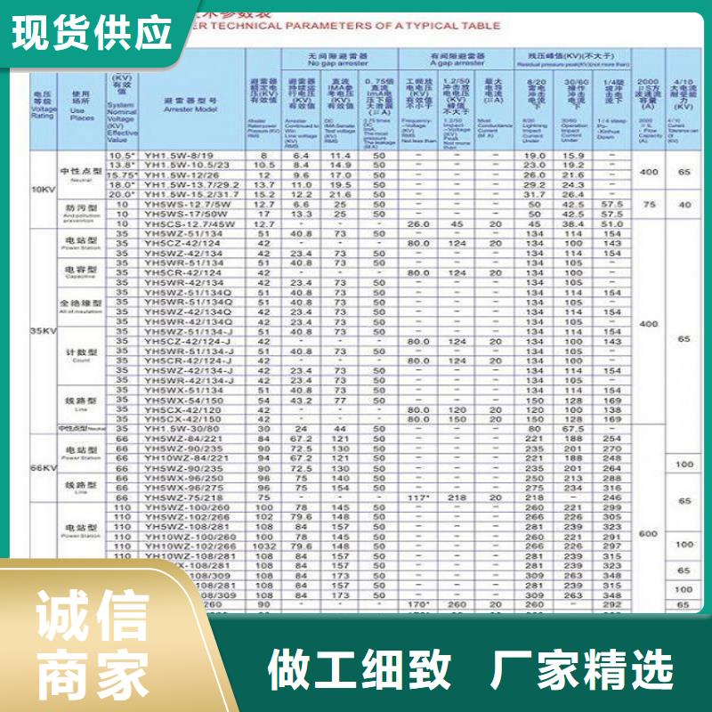 ＿金属氧化物避雷器Y10W1-216/562