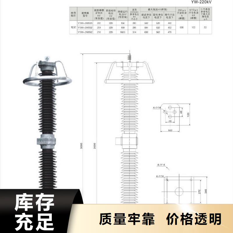 氧化锌避雷器HY10WZ-200/520