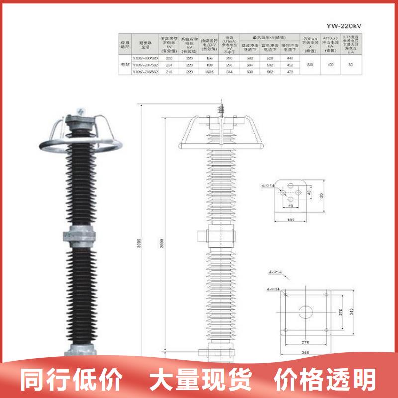 【浙江省温州市乐清市柳市镇】氧化锌避雷器Y10W-200/496生产厂家