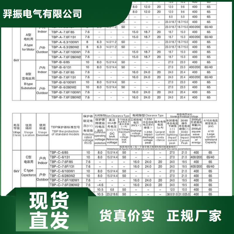 【组合式避雷器】TBP-B-7.6/150