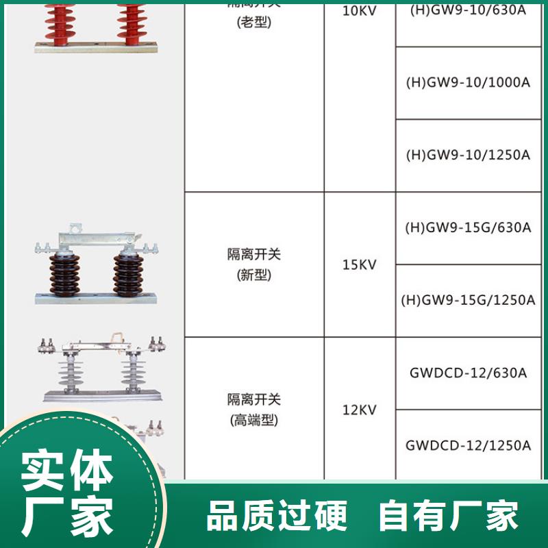 【单极隔离开关】HGW9-12G/200