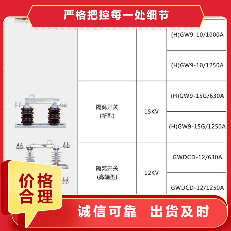 HGW9-10/1000户外高压交流隔离开关