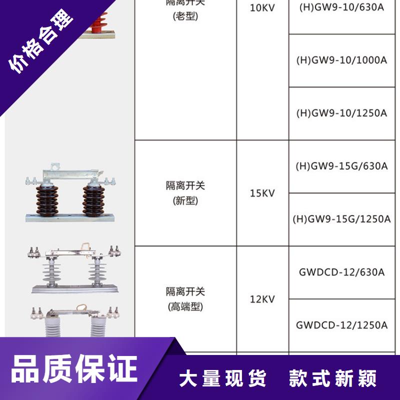 单极隔离开关GW9-20G/1250单柱立开,不接地,操作型式:手动